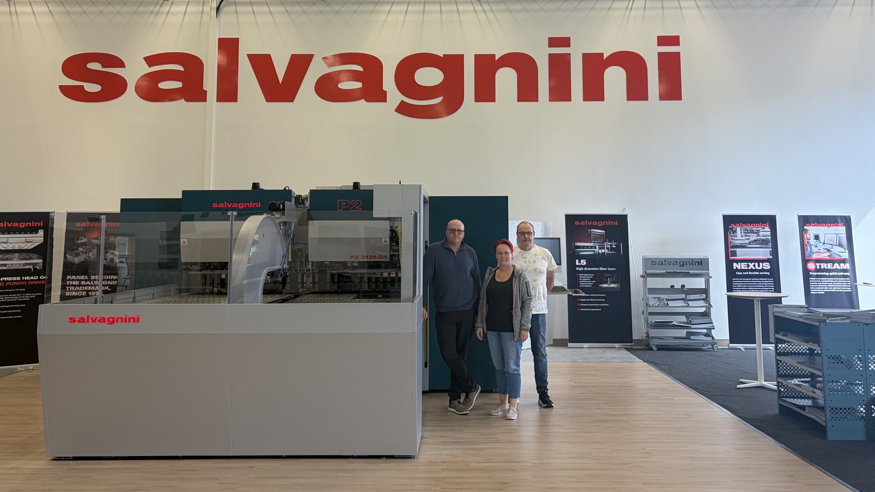 Från prototyp till serie i samma maskin — ny Salvagnini-linje i Säffle